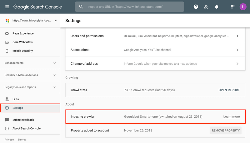 Google Search Console Indexing Crawler Image