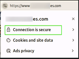 Website https and security