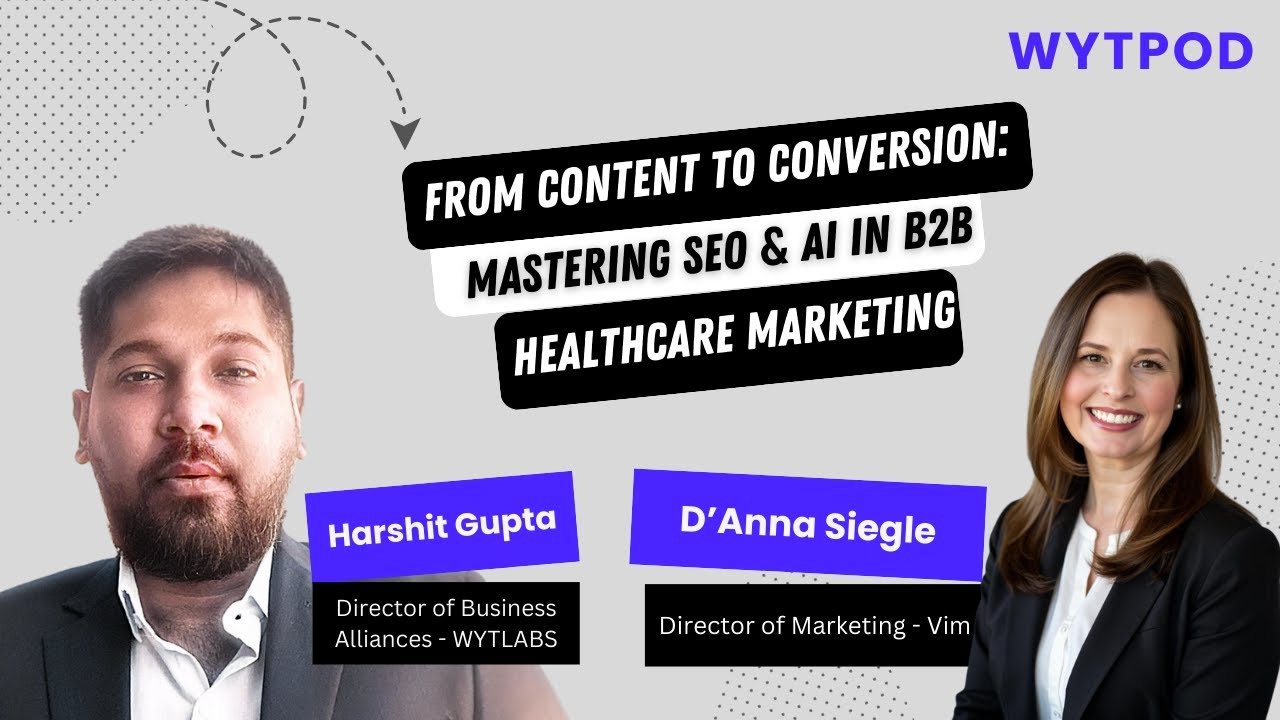 From Lit to Leads: Navigating the B2B Healthcare Marketing Ecosystem with D'Anna Siegle