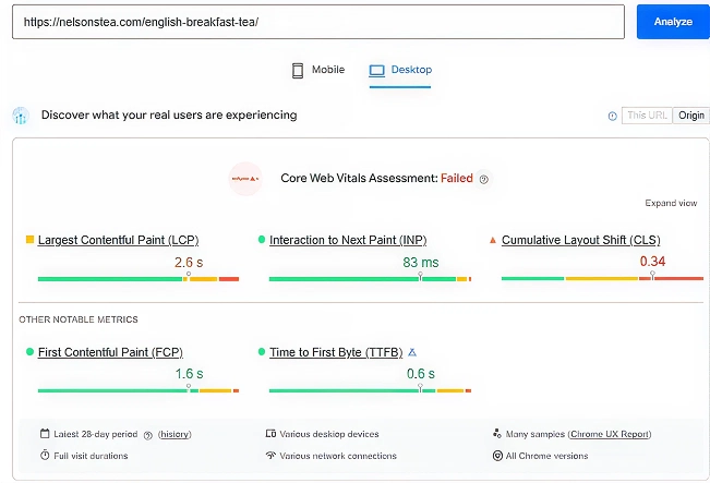 Page speed, Core Web Vitals, and structured data optimization