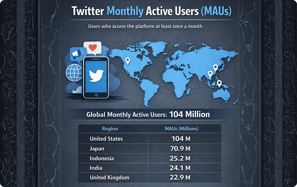 Twitter (X) Monthly Active Users
