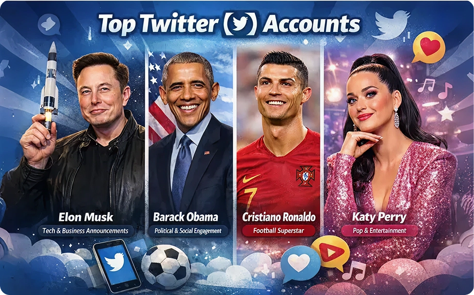 What Are The Most Popular Twitter (X) Accounts?