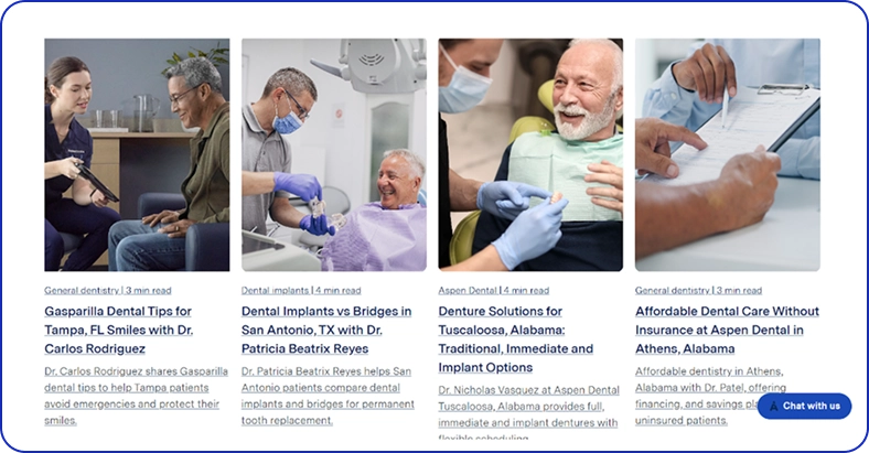 Aspen Dental Blogs
