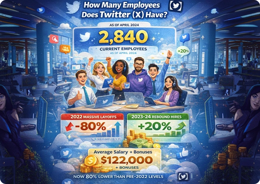 How Many Employees Does Twitter (X) Have?