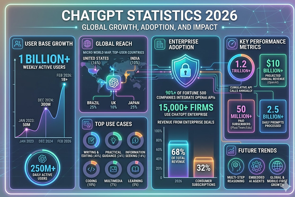 ChatGPT Statistics 2026